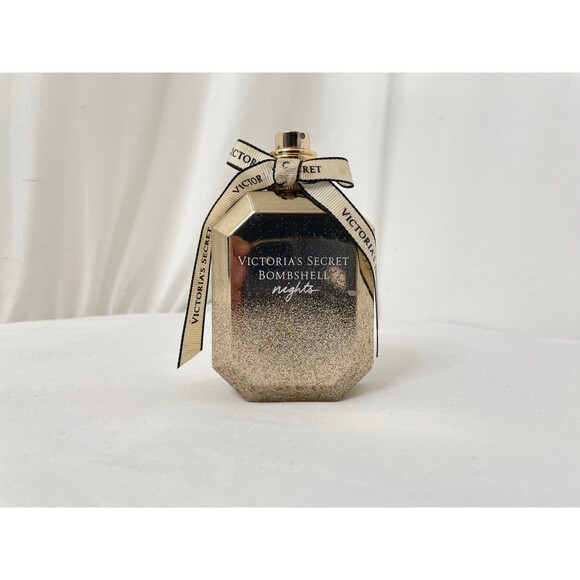Victoria Secret Bombshell Nights 3.4 Oz Perfume Half Full Bottle - Picture 2 of 5